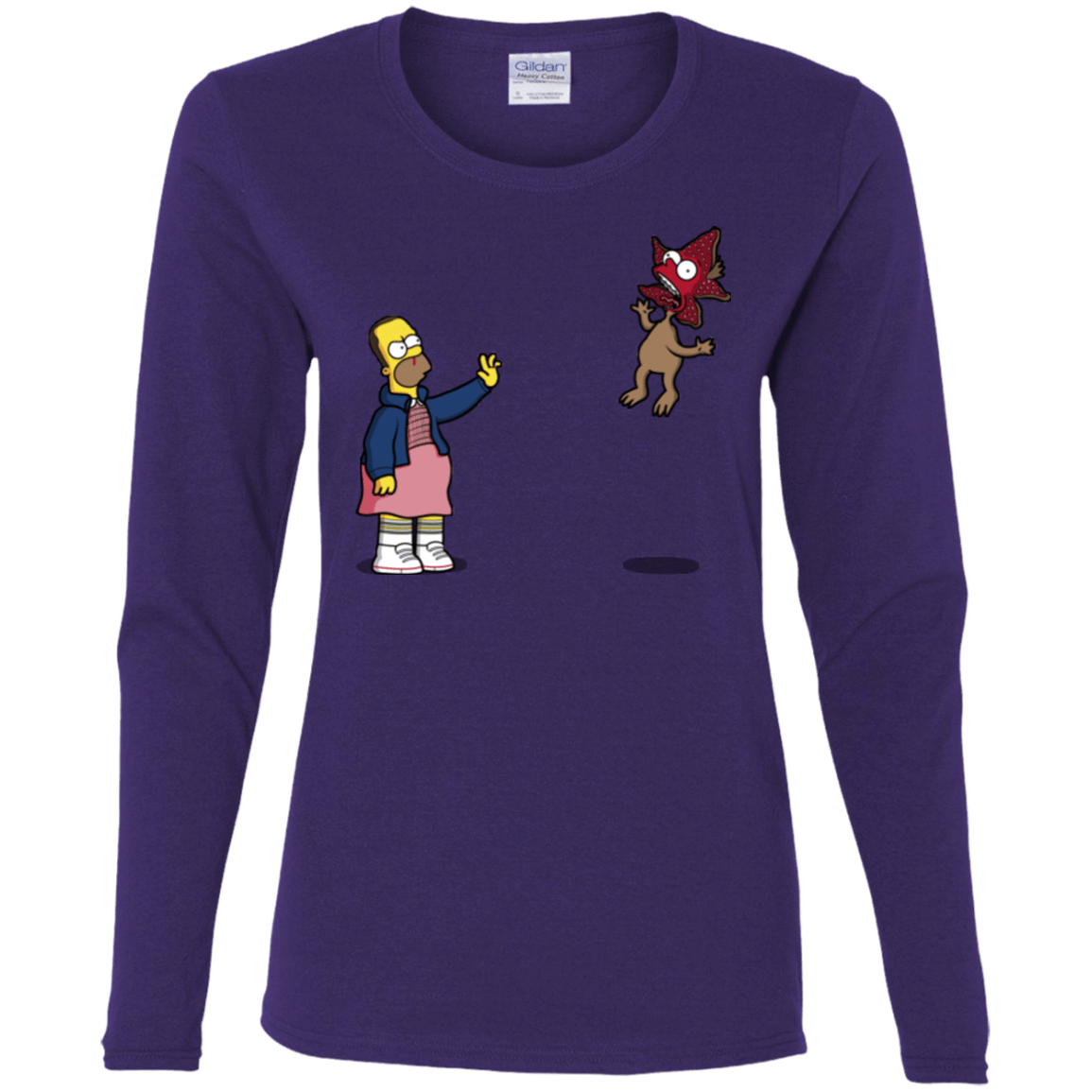 T-Shirts Purple / S Strangling Things Women's Long Sleeve T-Shirt
