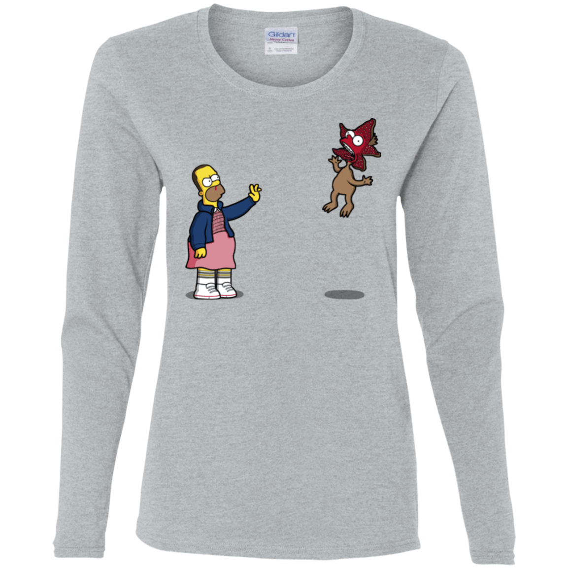 T-Shirts Sport Grey / S Strangling Things Women's Long Sleeve T-Shirt