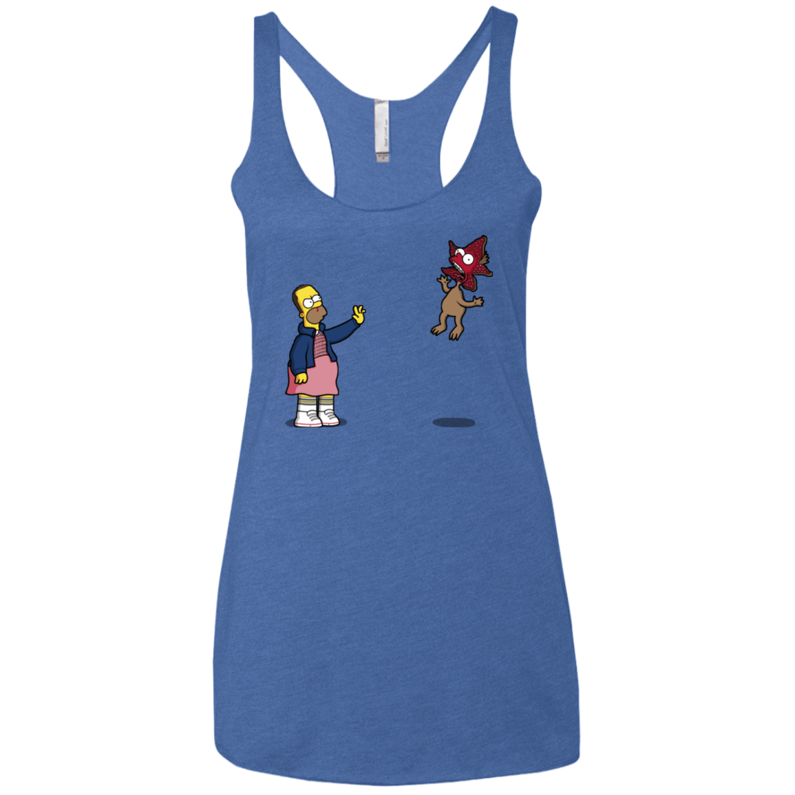 T-Shirts Vintage Royal / X-Small Strangling Things Women's Triblend Racerback Tank