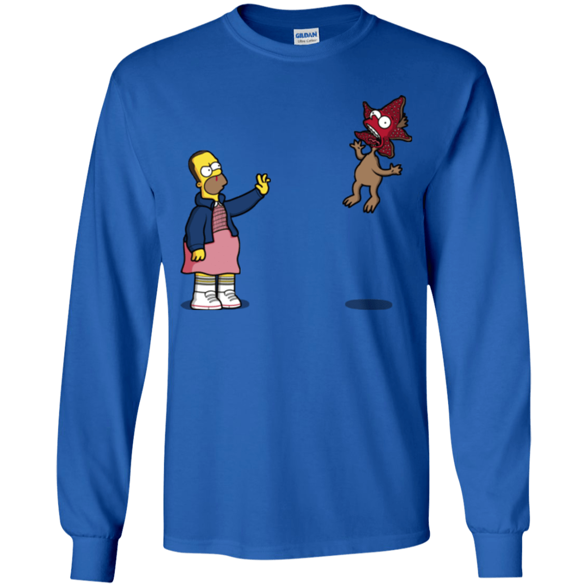 T-Shirts Royal / YS Strangling Things Youth Long Sleeve T-Shirt