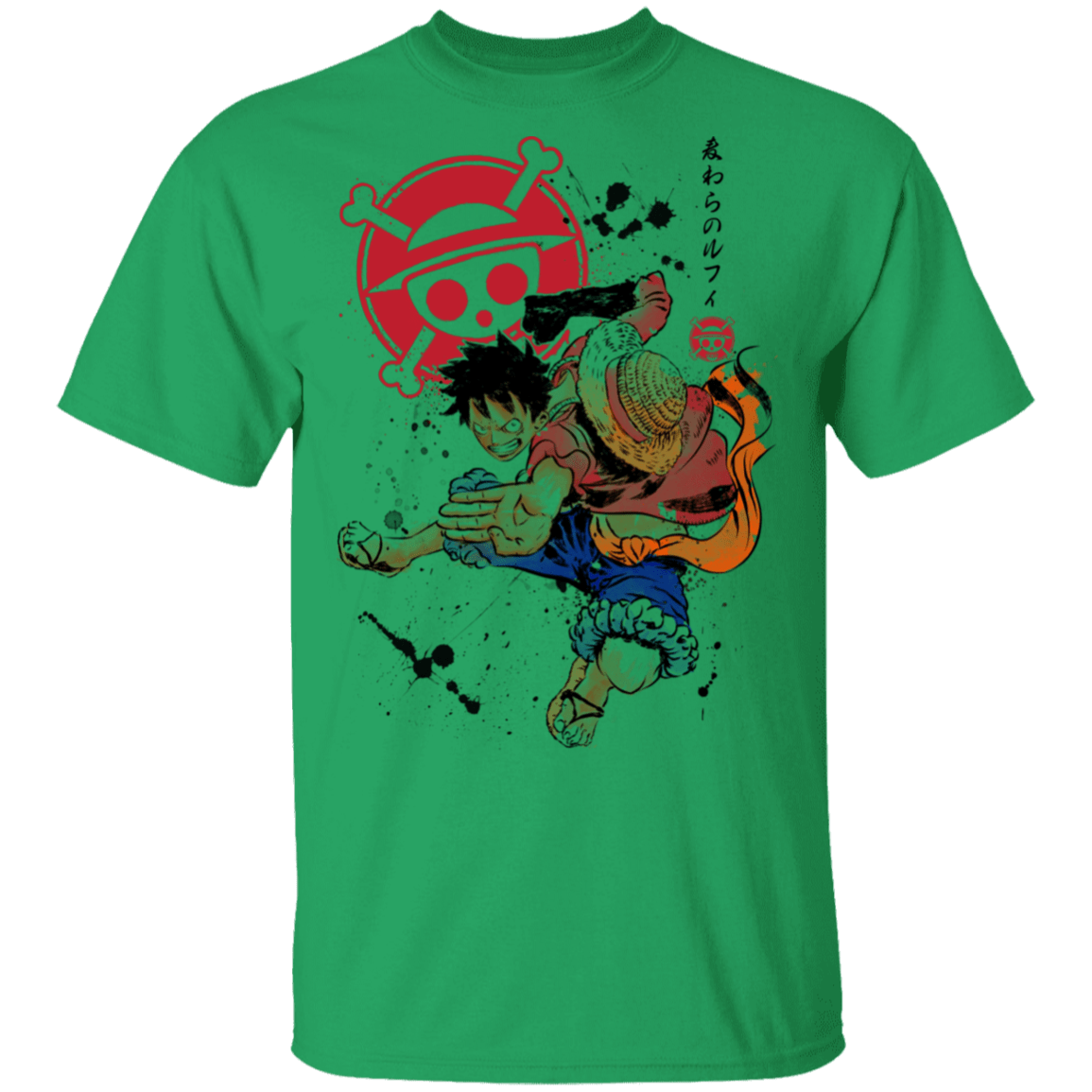 T-Shirts Irish Green / S Straw Hat Captain T-Shirt