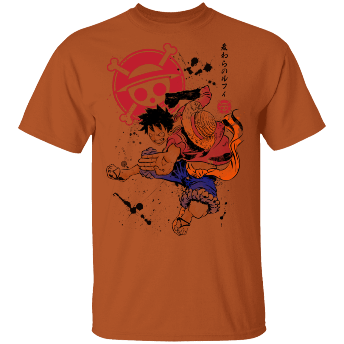 T-Shirts Texas Orange / S Straw Hat Captain T-Shirt