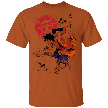 T-Shirts Texas Orange / S Straw Hat Captain T-Shirt