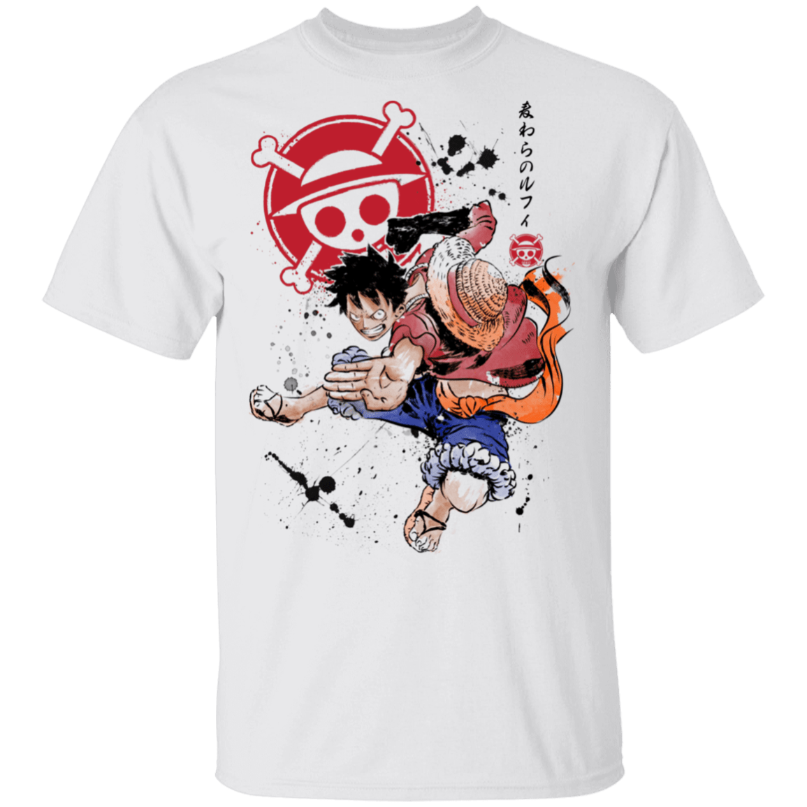 T-Shirts White / S Straw Hat Captain T-Shirt