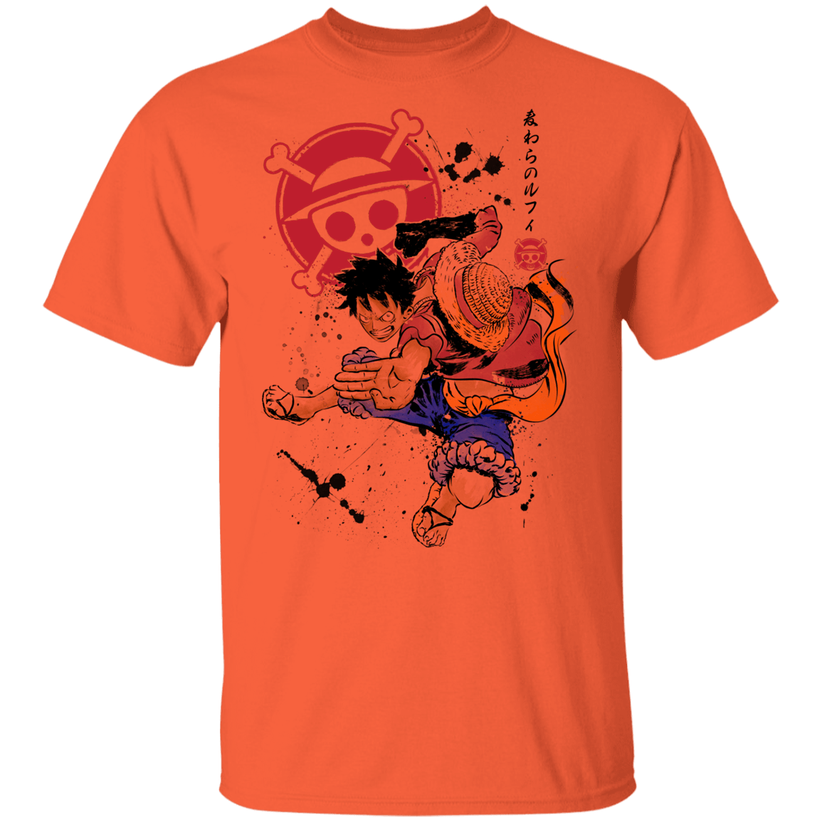 T-Shirts Orange / YXS Straw Hat Captain Youth T-Shirt