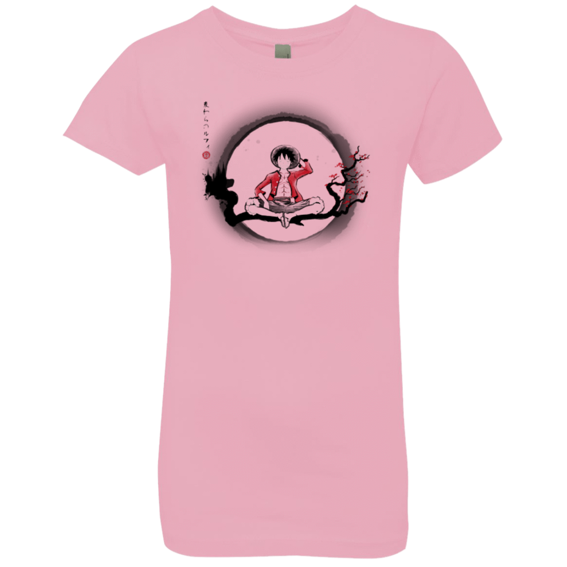 T-Shirts Light Pink / YXS Straw Hat Pirate Girls Premium T-Shirt