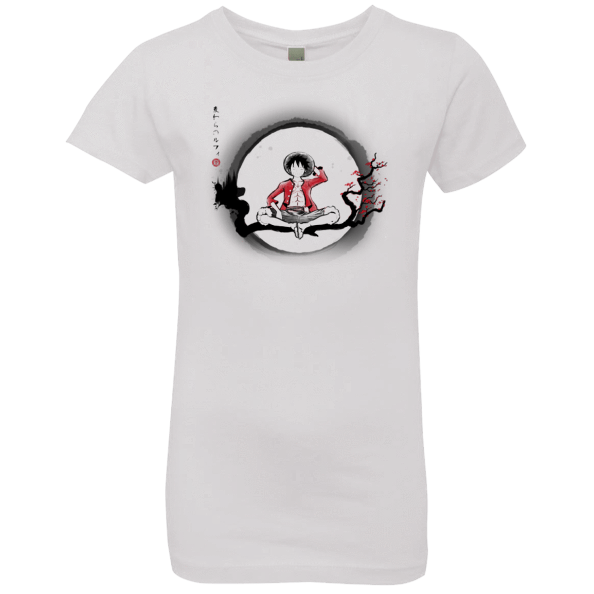 T-Shirts White / YXS Straw Hat Pirate Girls Premium T-Shirt