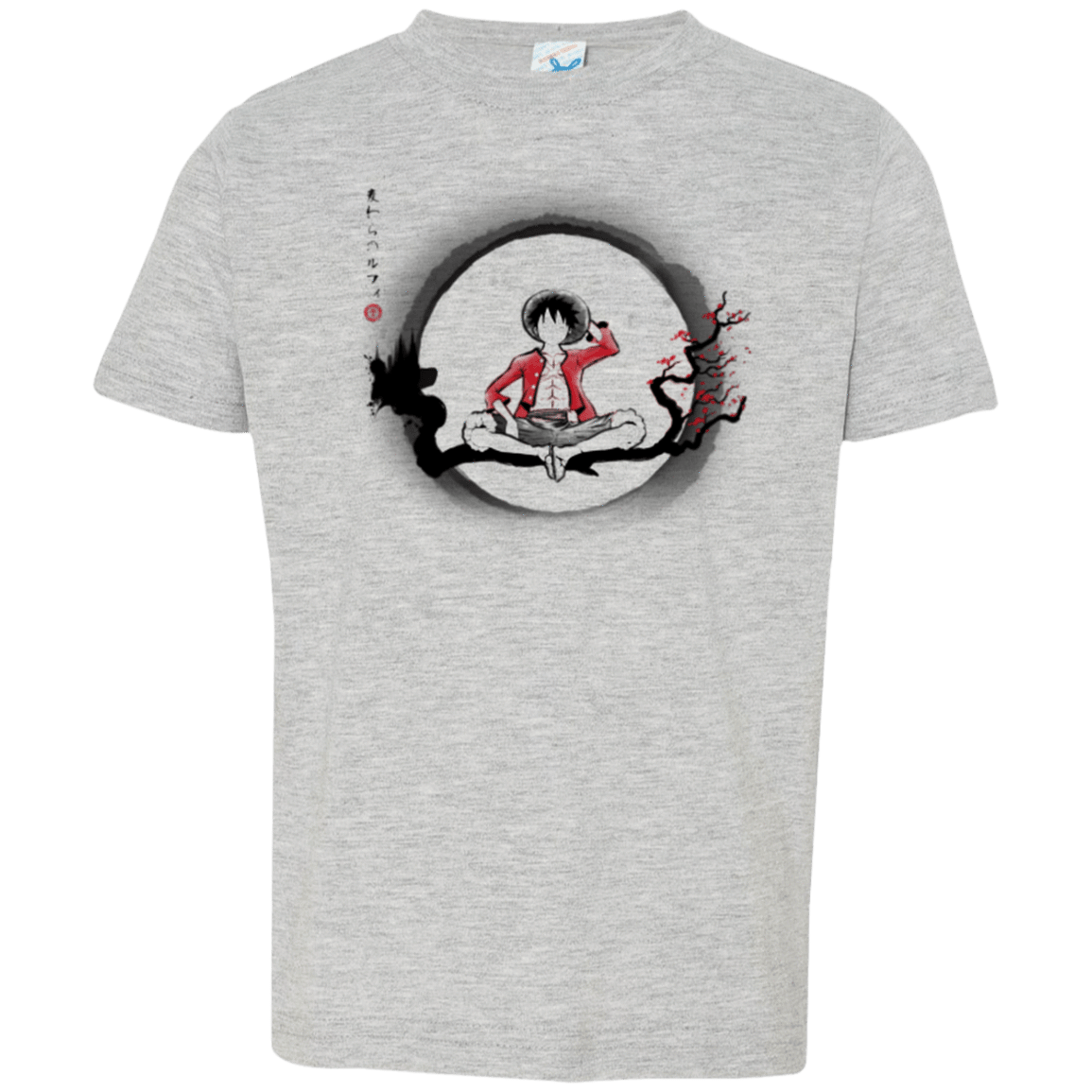 T-Shirts Heather / 2T Straw Hat Pirate Toddler Premium T-Shirt