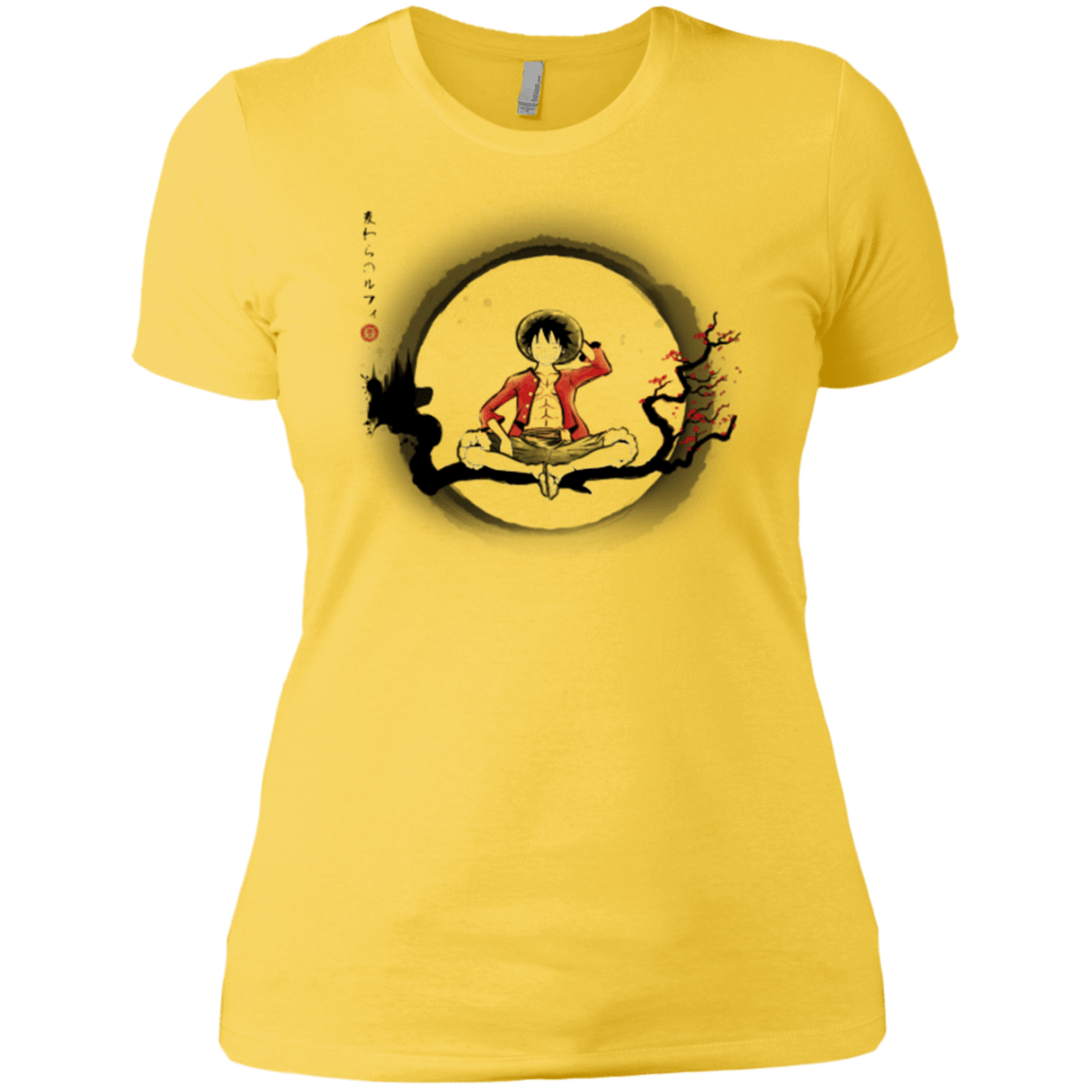 T-Shirts Vibrant Yellow / X-Small Straw Hat Pirate Women's Premium T-Shirt
