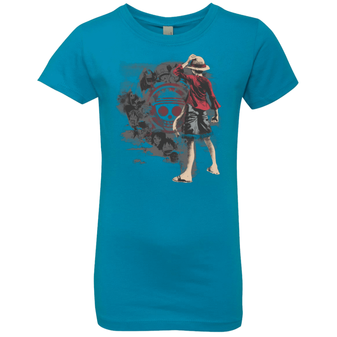 T-Shirts Turquoise / YXS Straw hats Girls Premium T-Shirt