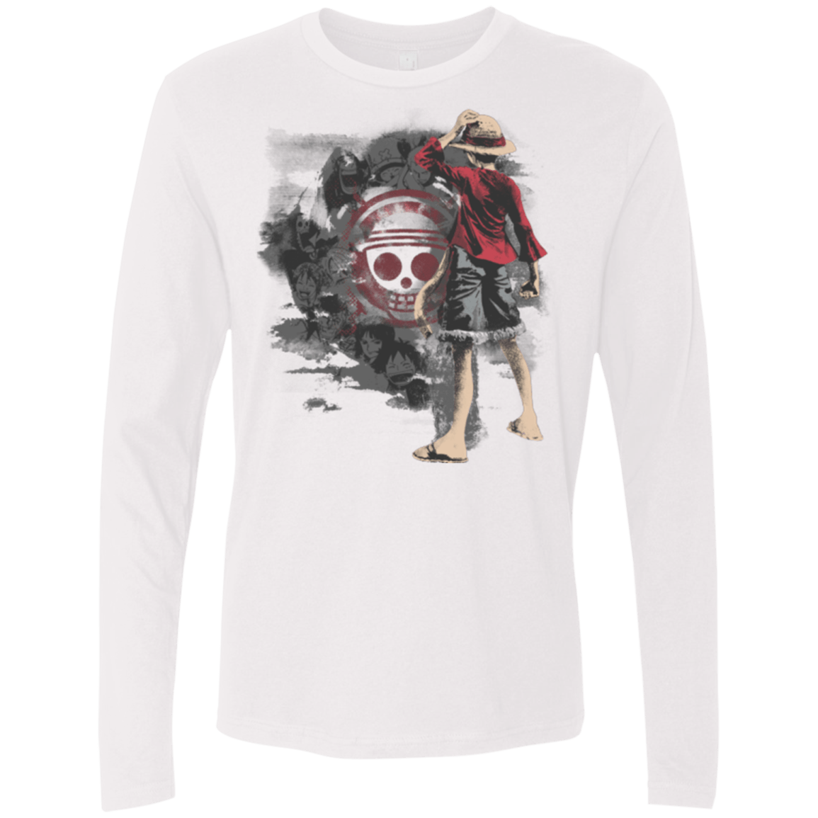 T-Shirts White / Small Straw hats Men's Premium Long Sleeve