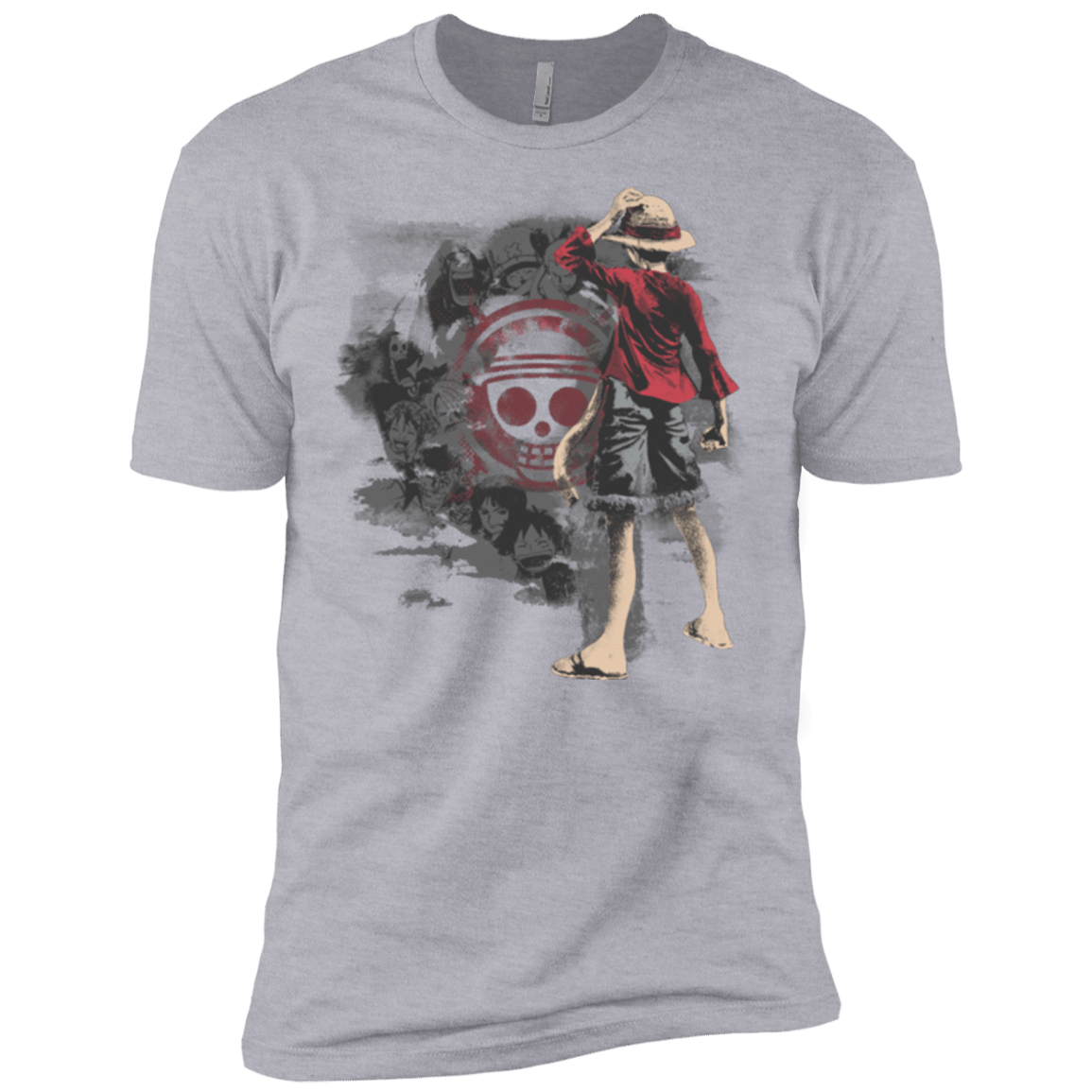 T-Shirts Heather Grey / X-Small Straw hats Men's Premium T-Shirt