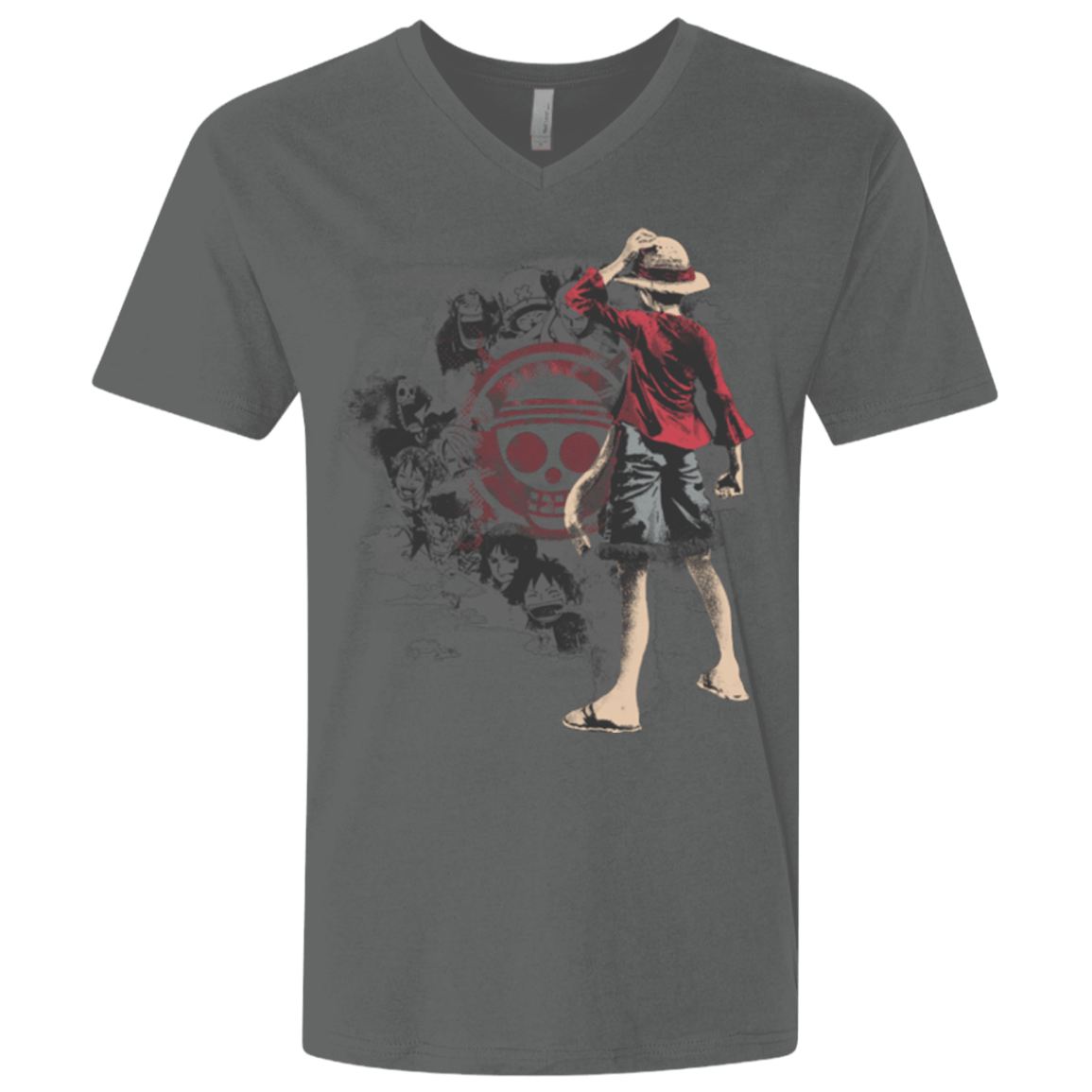 T-Shirts Heavy Metal / X-Small Straw hats Men's Premium V-Neck