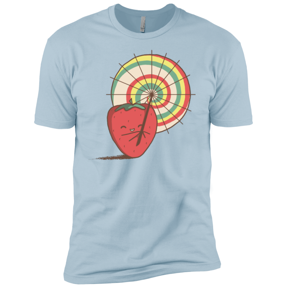 T-Shirts Light Blue / YXS Strawberry Frye Boys Premium T-Shirt