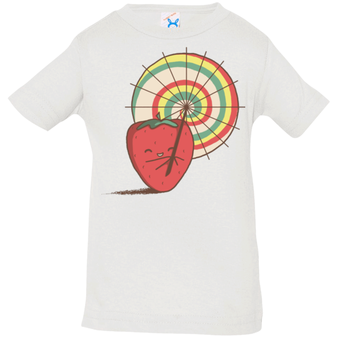 T-Shirts White / 6 Months Strawberry Frye Infant PremiumT-Shirt