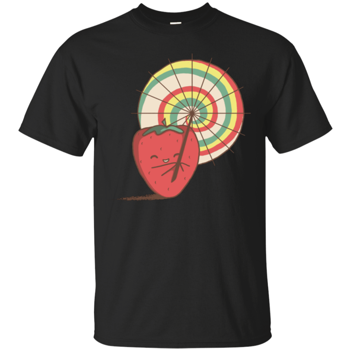 T-Shirts Black / Small Strawberry Frye T-Shirt