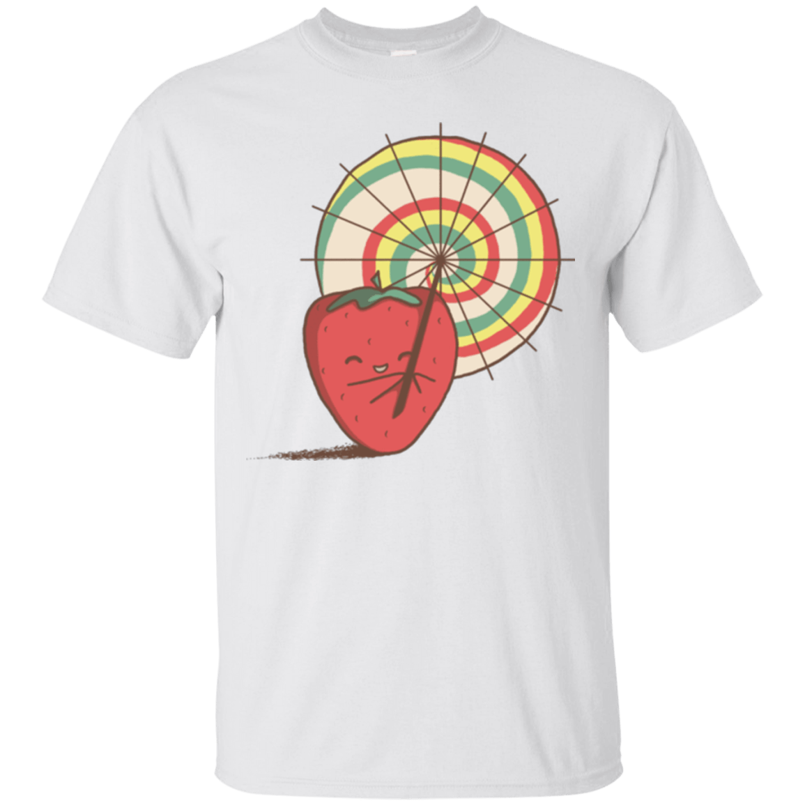 T-Shirts White / Small Strawberry Frye T-Shirt