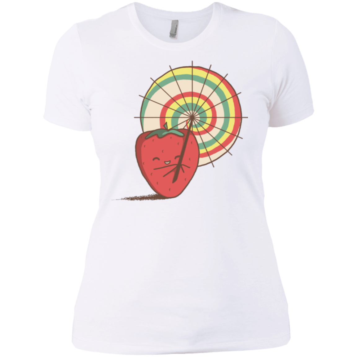 T-Shirts White / X-Small Strawberry Frye Women's Premium T-Shirt
