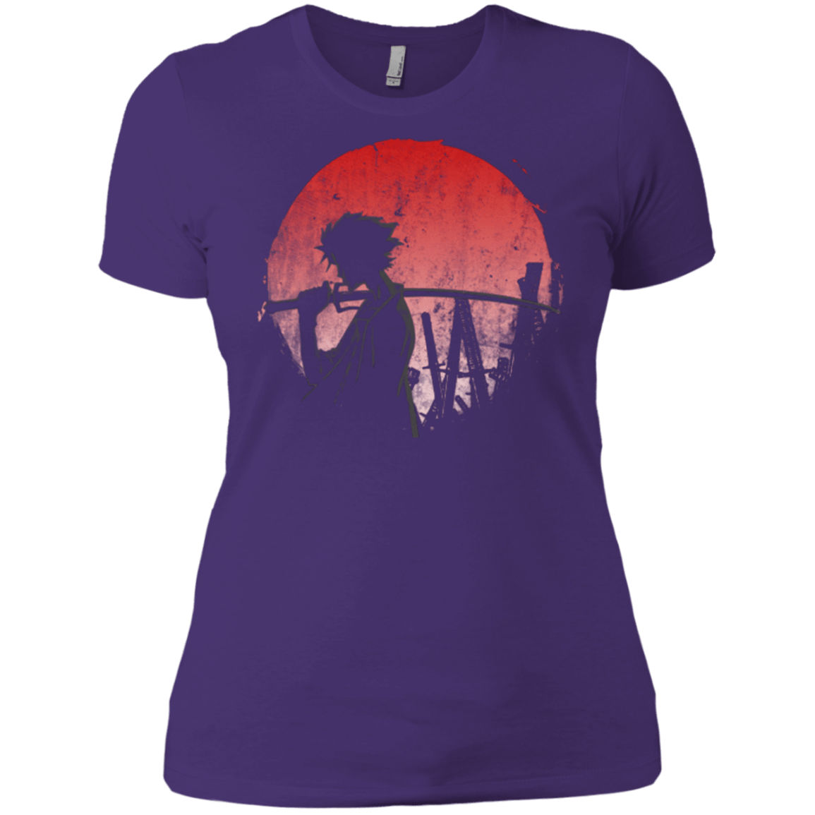 T-Shirts Purple / X-Small Stray dog mugan Women's Premium T-Shirt