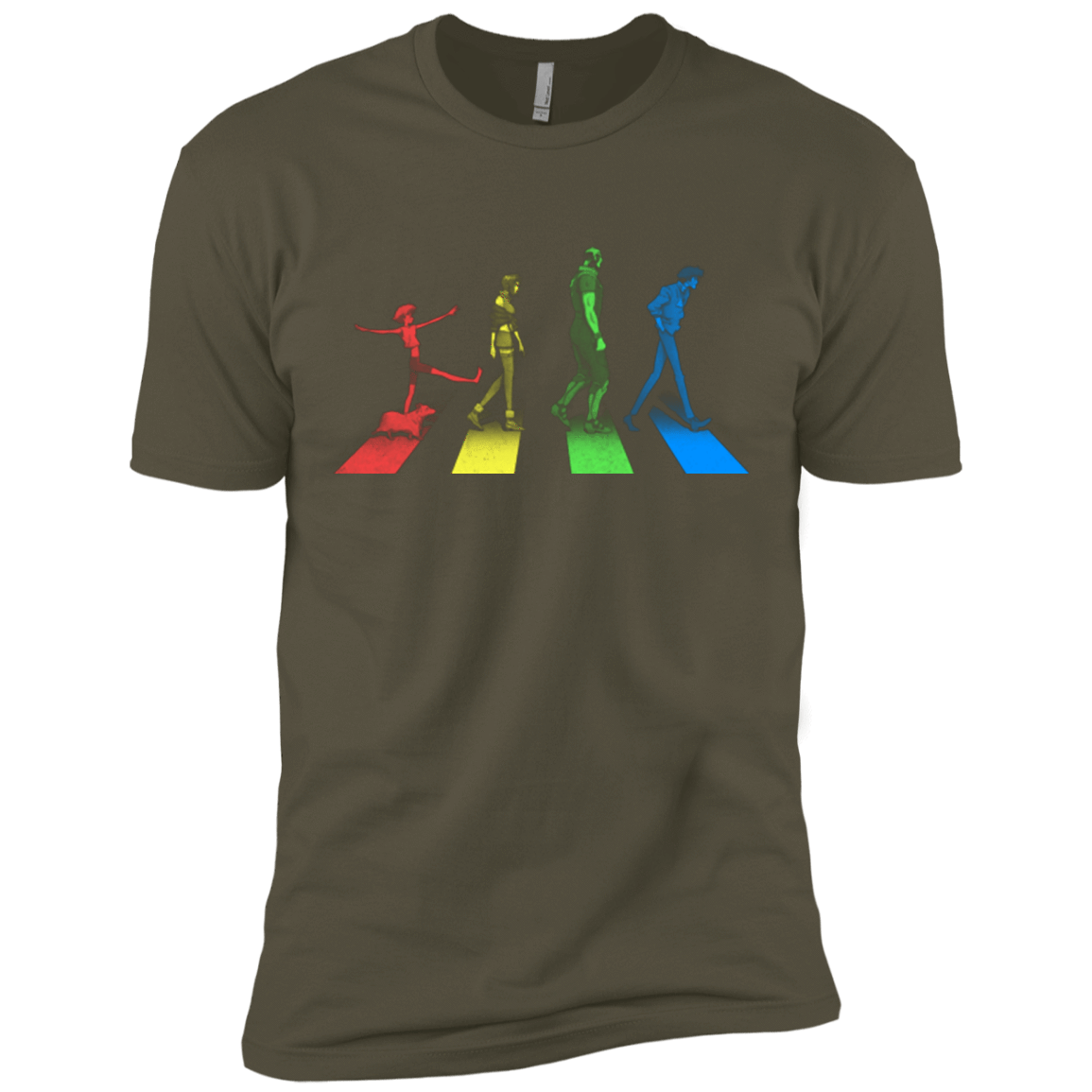 T-Shirts Military Green / X-Small Stray Dog Strut Men's Premium T-Shirt