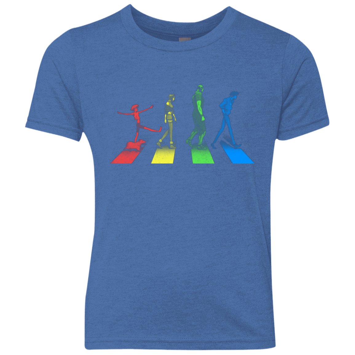 T-Shirts Vintage Royal / YXS Stray Dog Strut Youth Triblend T-Shirt