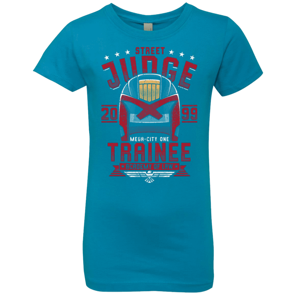T-Shirts Turquoise / YXS Street Judge Girls Premium T-Shirt