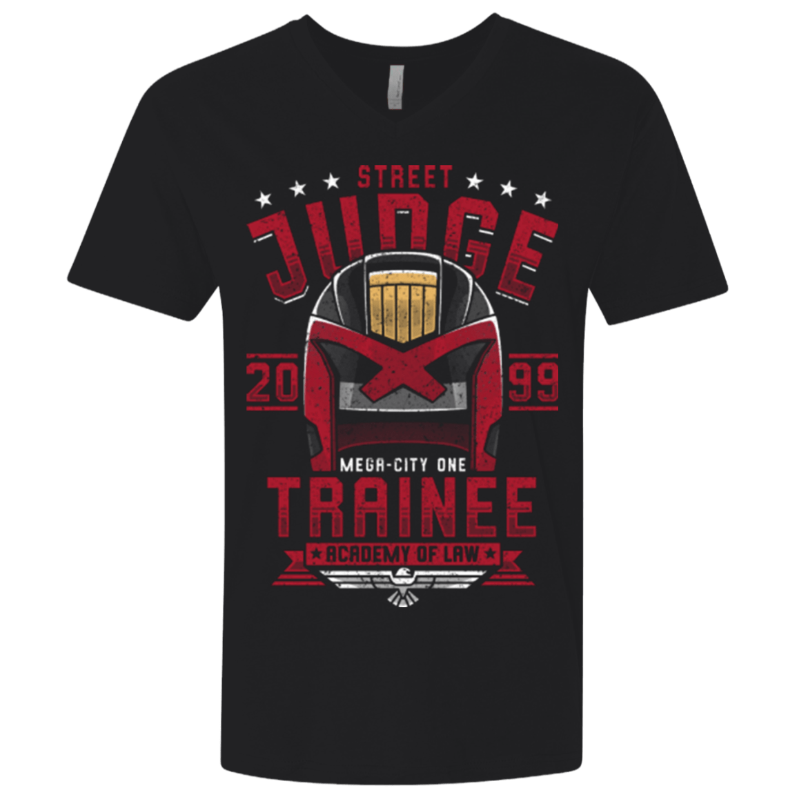 T-Shirts Black / X-Small Street Judge Men's Premium V-Neck