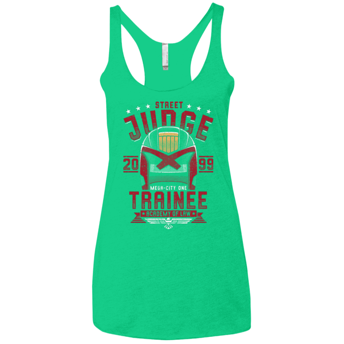 T-Shirts Envy / X-Small Street Judge Women's Triblend Racerback Tank