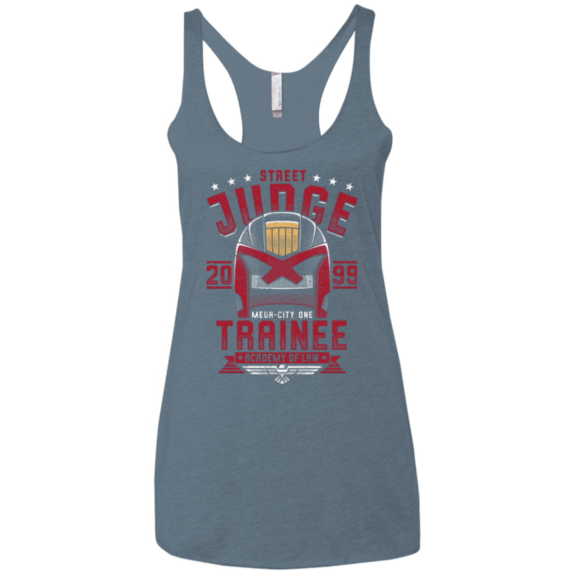 T-Shirts Indigo / X-Small Street Judge Women's Triblend Racerback Tank