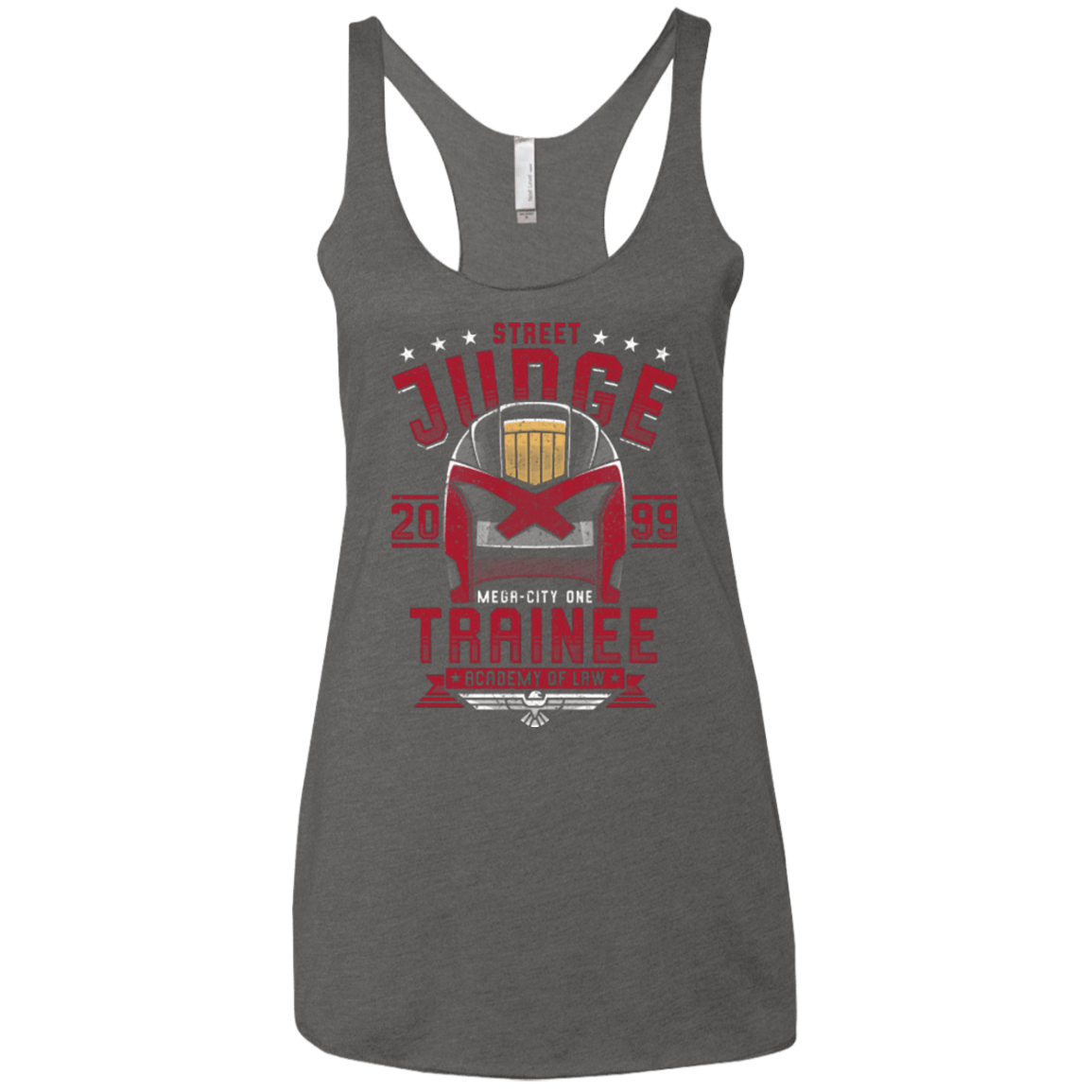 T-Shirts Premium Heather / X-Small Street Judge Women's Triblend Racerback Tank