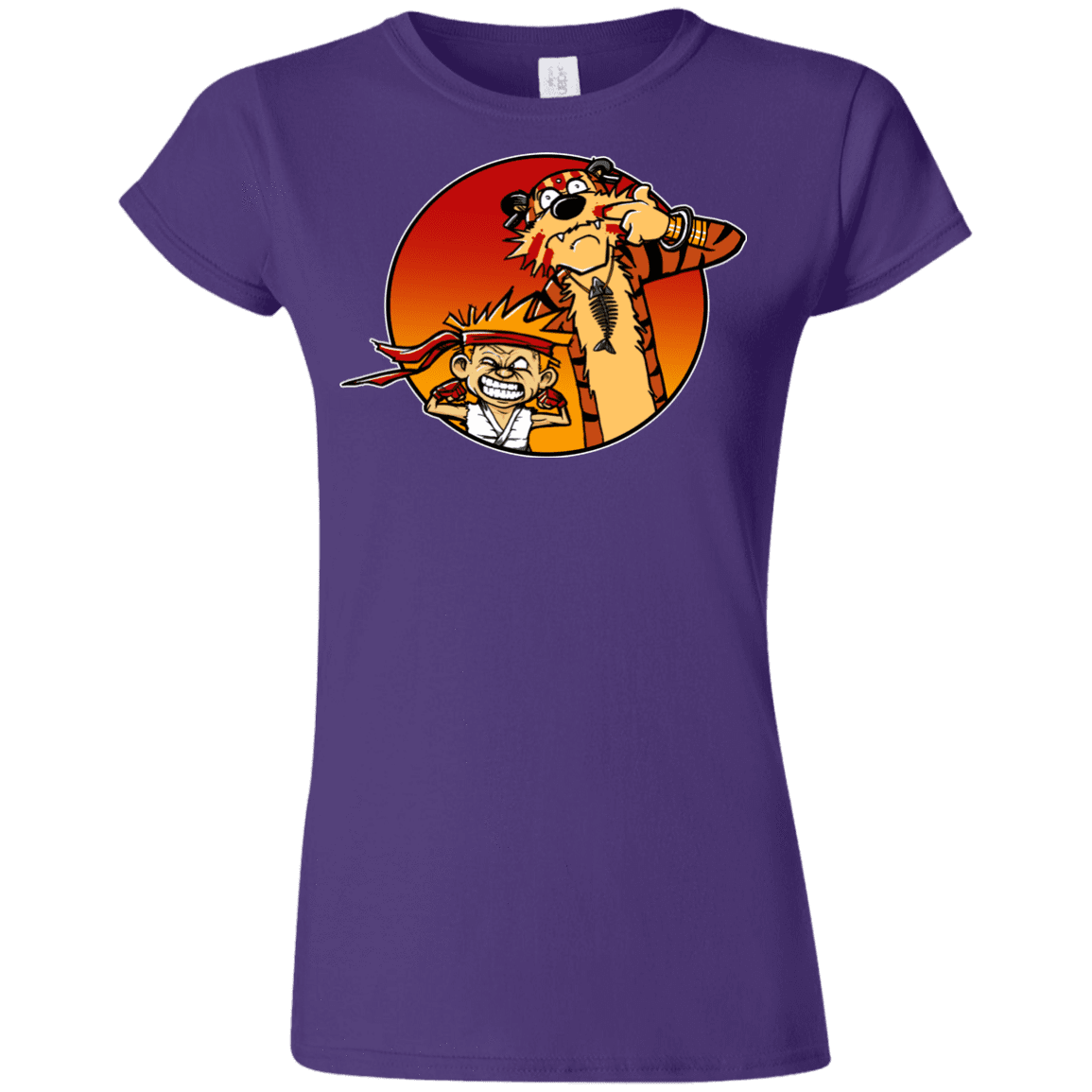 T-Shirts Purple / S Street Pals Junior Slimmer-Fit T-Shirt