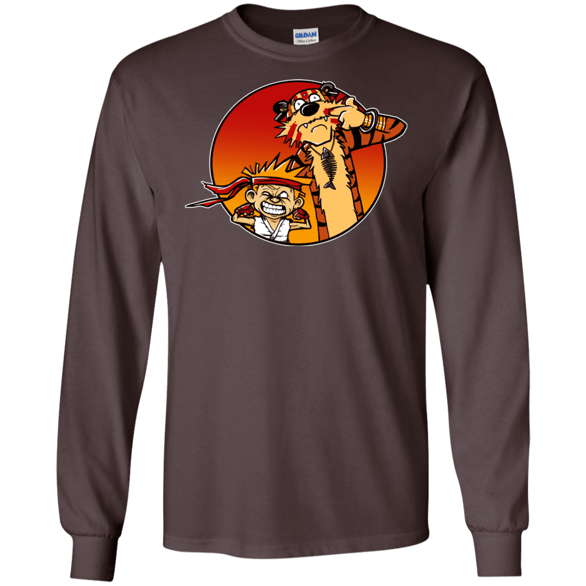 T-Shirts Dark Chocolate / S Street Pals Men's Long Sleeve T-Shirt