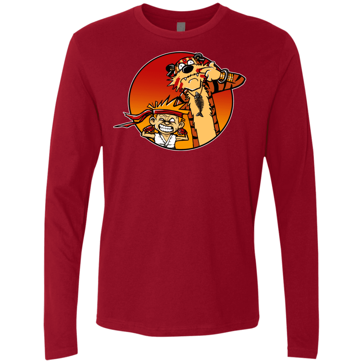 T-Shirts Cardinal / S Street Pals Men's Premium Long Sleeve