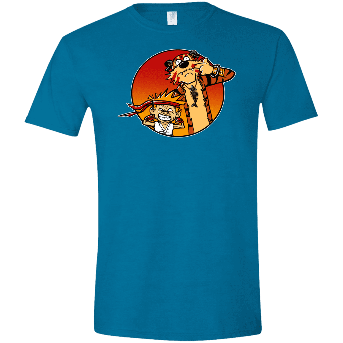 T-Shirts Antique Sapphire / S Street Pals Men's Semi-Fitted Softstyle