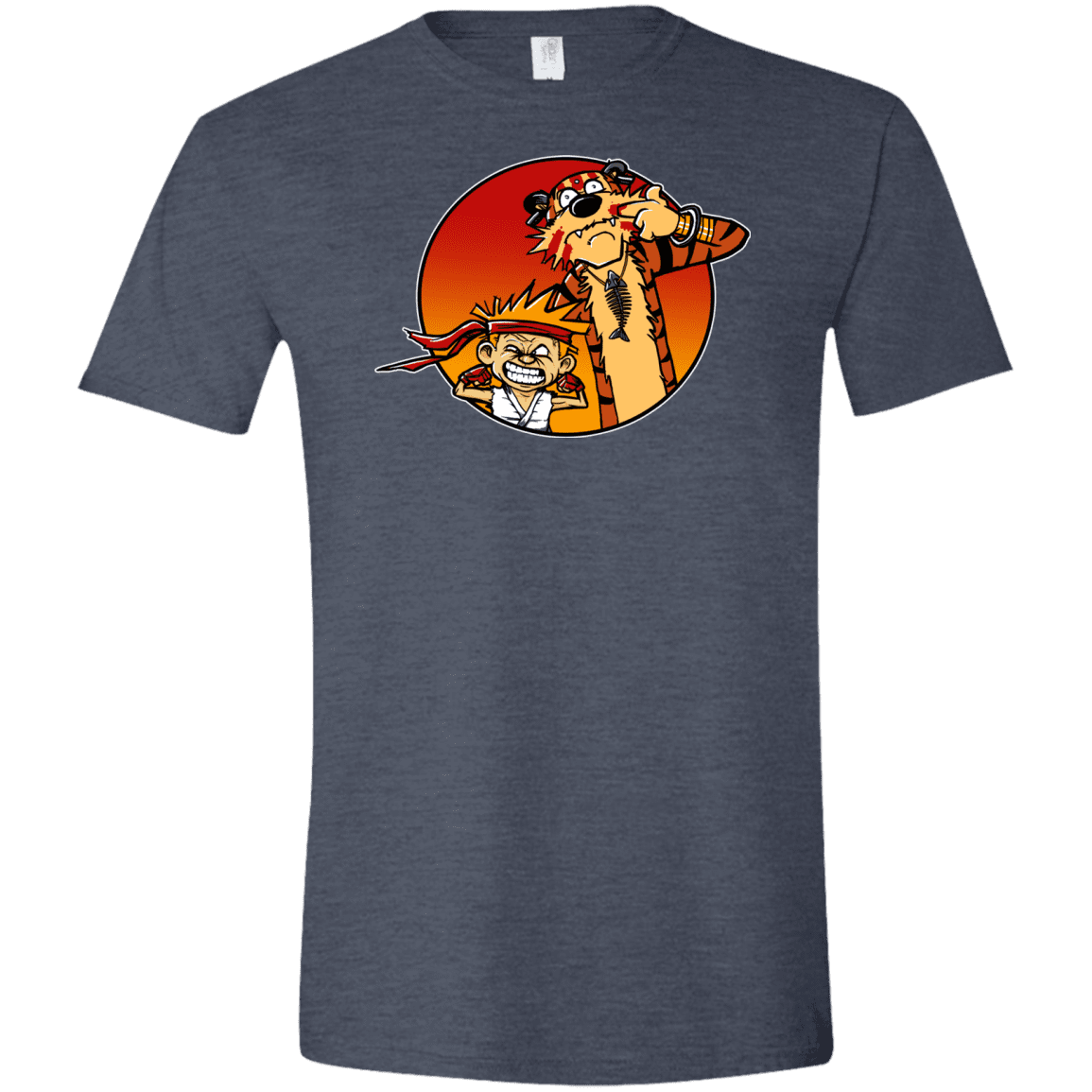 T-Shirts Heather Navy / S Street Pals Men's Semi-Fitted Softstyle