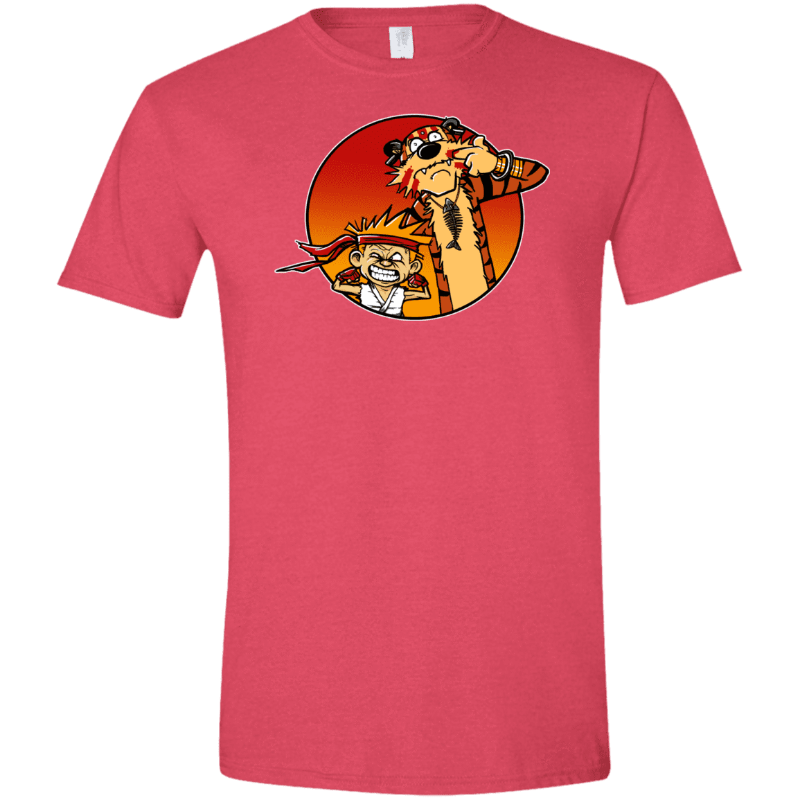 T-Shirts Heather Red / S Street Pals Men's Semi-Fitted Softstyle