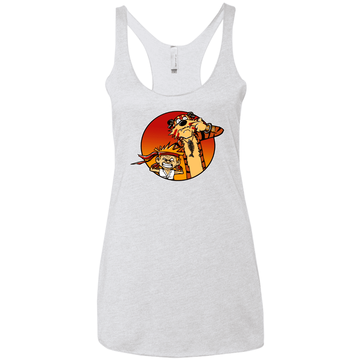 T-Shirts Heather White / X-Small Street Pals Women's Triblend Racerback Tank
