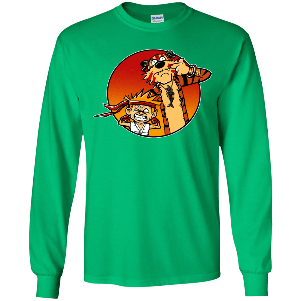 T-Shirts Irish Green / YS Street Pals Youth Long Sleeve T-Shirt