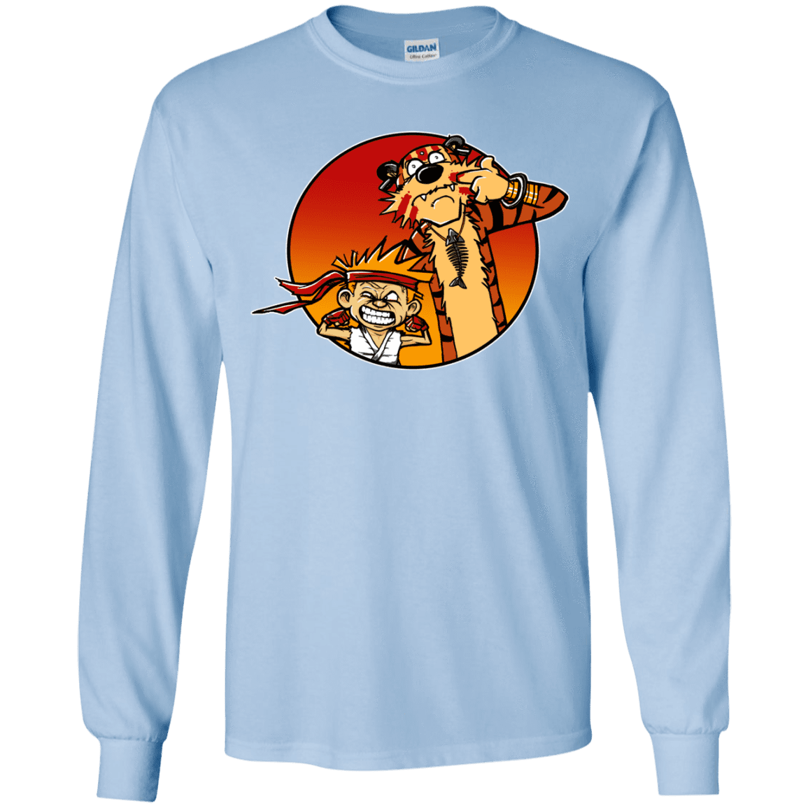 T-Shirts Light Blue / YS Street Pals Youth Long Sleeve T-Shirt
