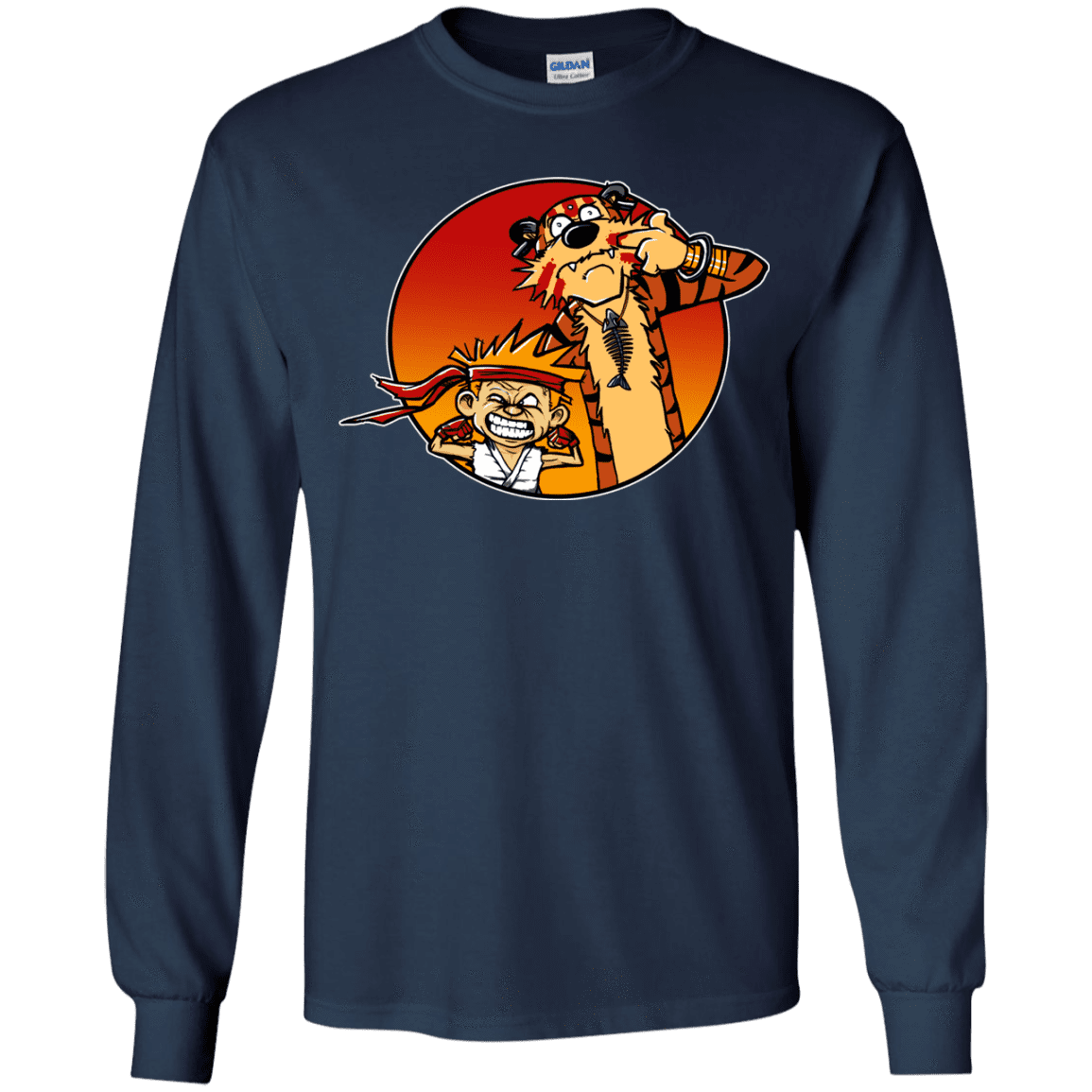 T-Shirts Navy / YS Street Pals Youth Long Sleeve T-Shirt