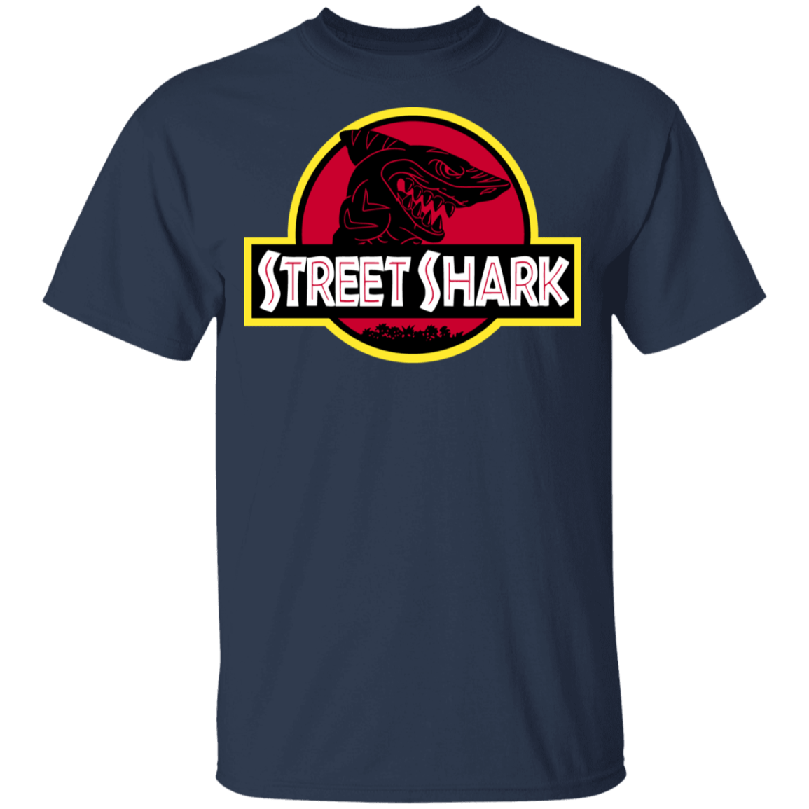 T-Shirts Navy / YXS Street Shark Youth T-Shirt