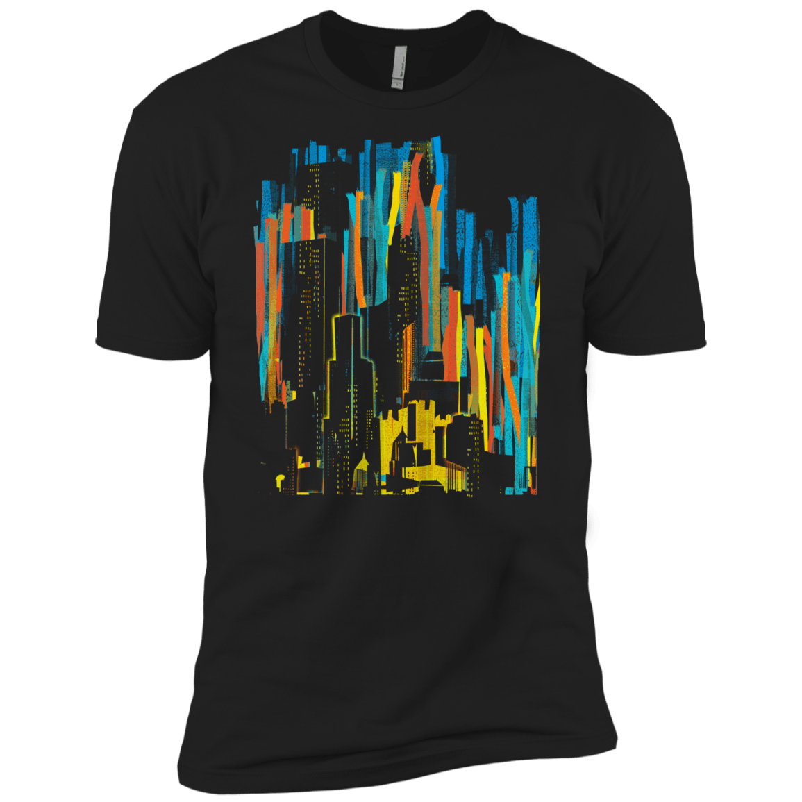 Stripey City Men's Premium T-Shirt