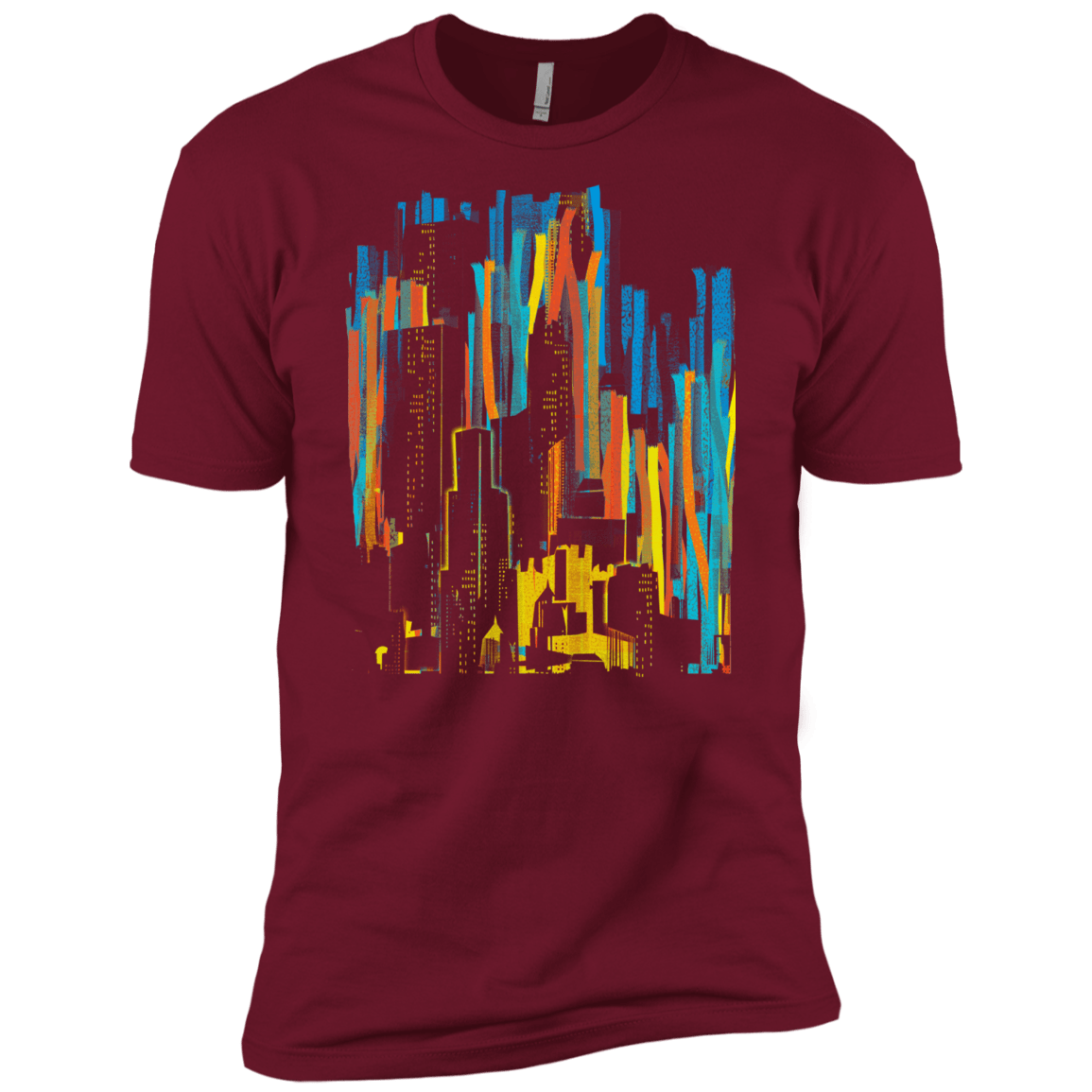 Stripey City Men's Premium T-Shirt