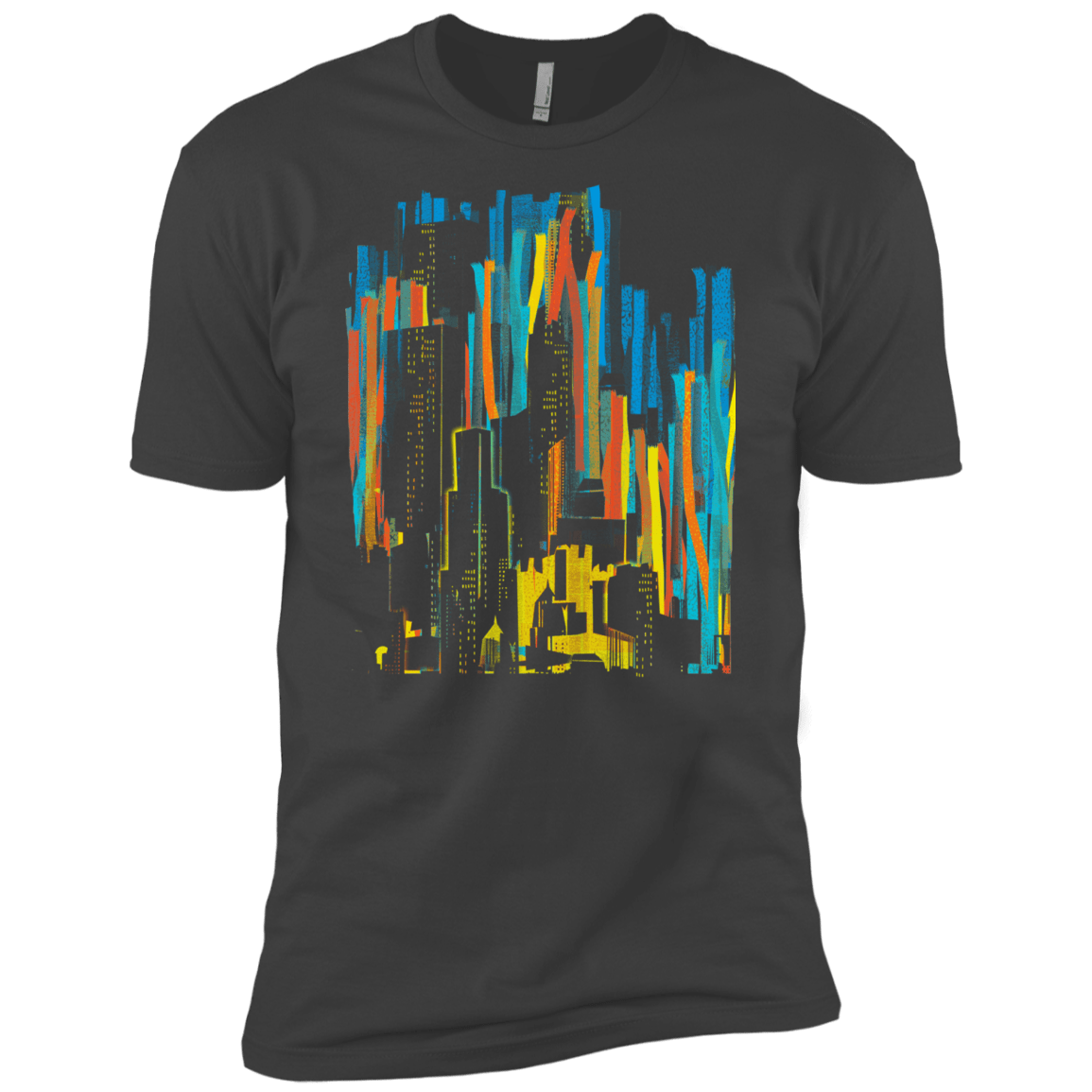 Stripey City Men's Premium T-Shirt