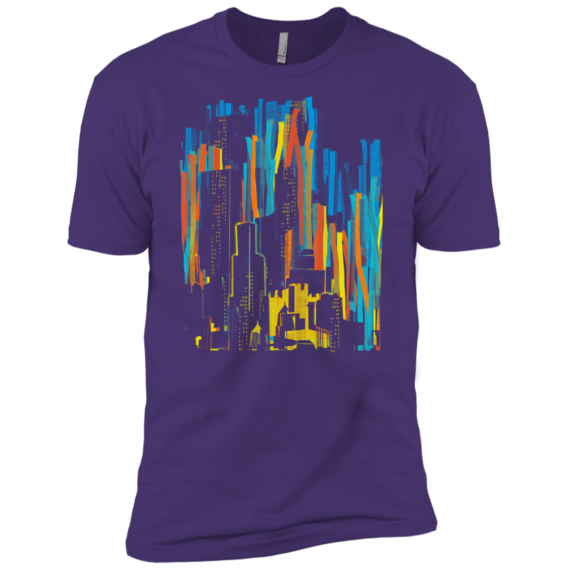 Stripey City Men's Premium T-Shirt