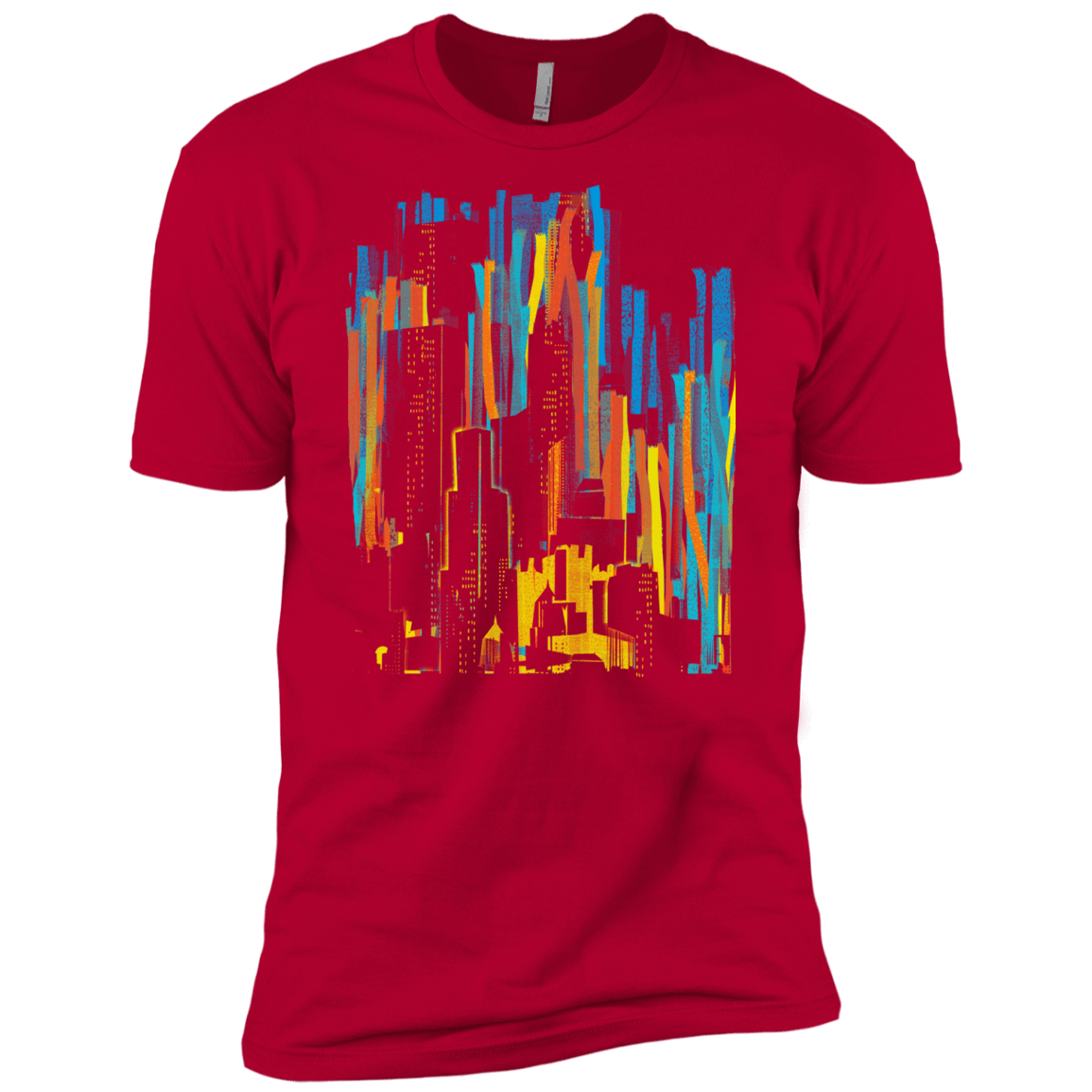 Stripey City Men's Premium T-Shirt