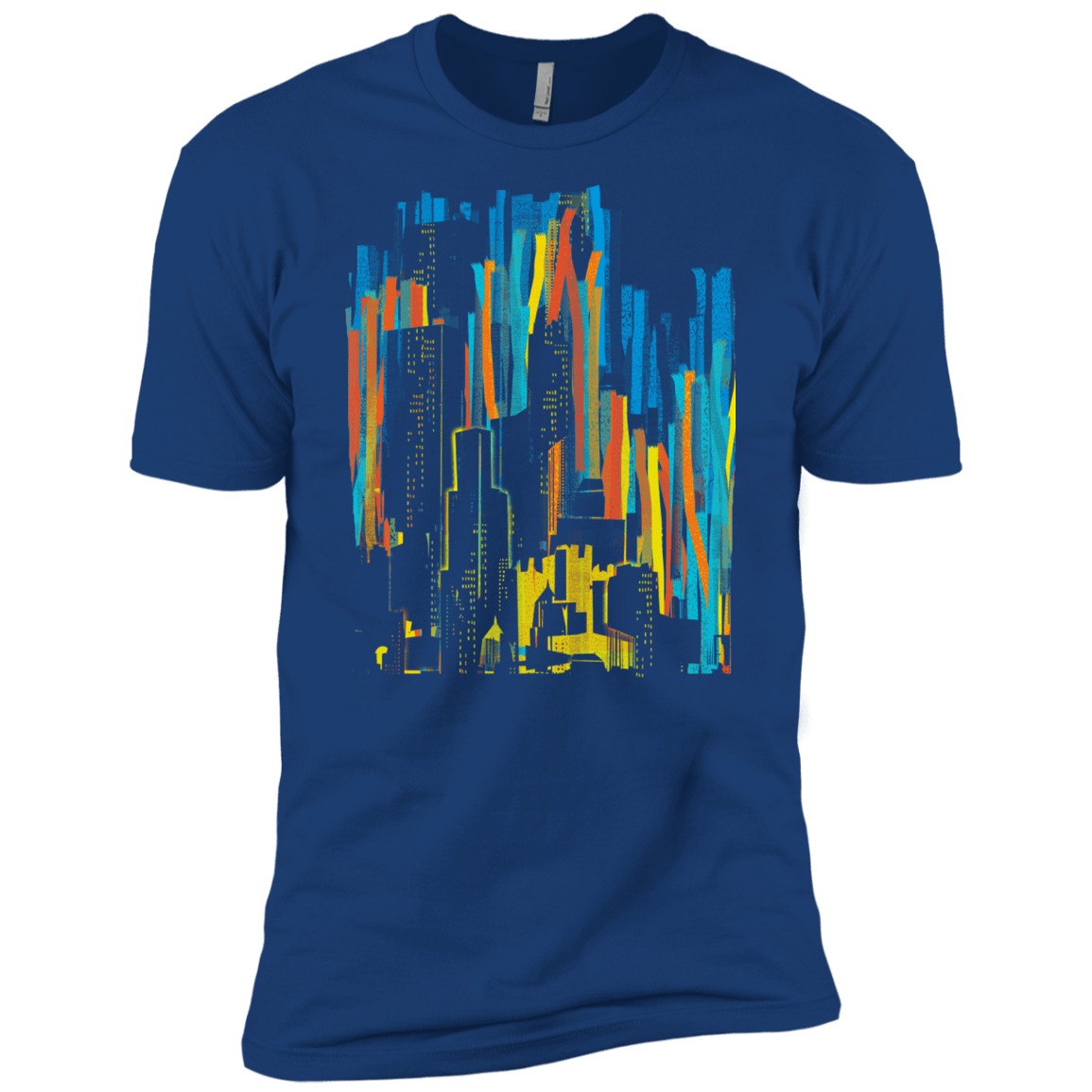 Stripey City Men's Premium T-Shirt