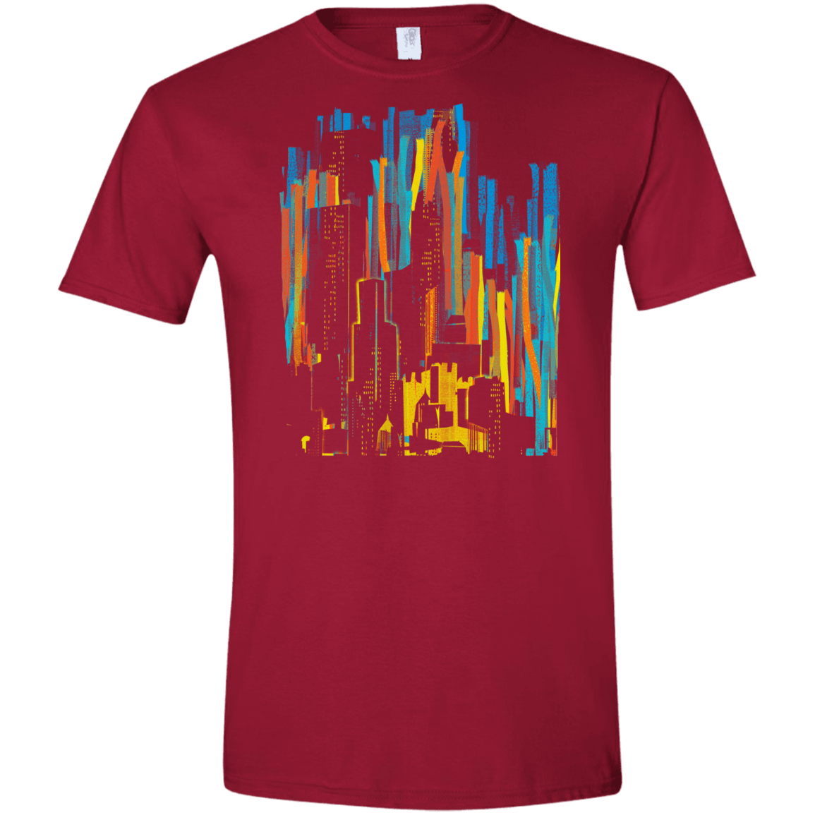 Stripey City Men's Semi-Fitted Softstyle