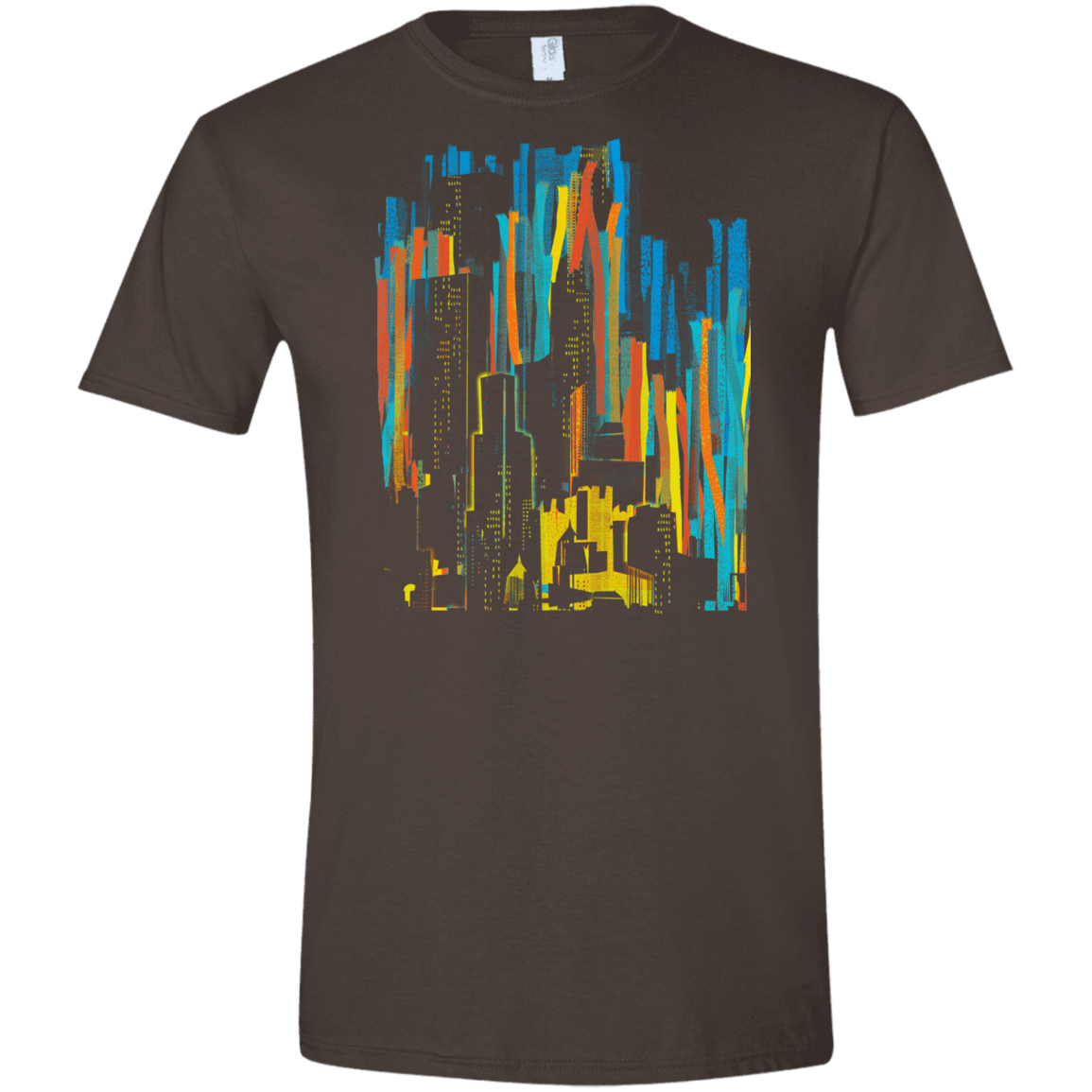 Stripey City Men's Semi-Fitted Softstyle