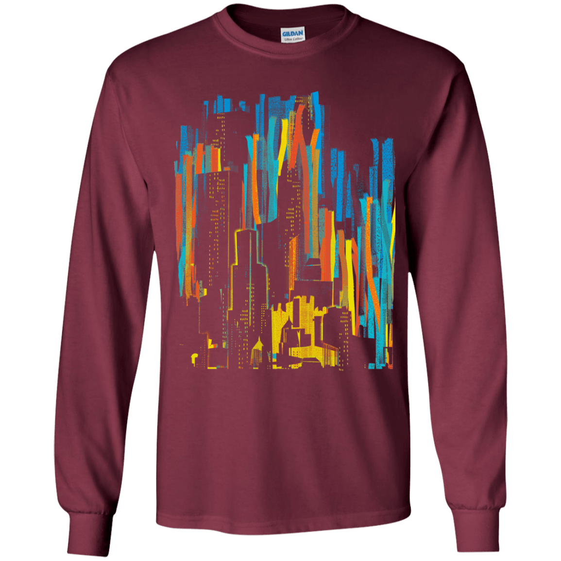 Stripey City Youth Long Sleeve T-Shirt